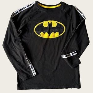 DC Comics Batman boys long sleeve medium shirt